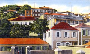 Denmark Hill, Charlotte Amalie, Saint Thomas, Virgin Islands, c1900s