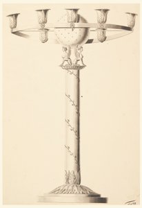 Design for a Candlestick by Unbekannt