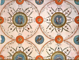 Design for a ceiling-painting, Italy by Unbekannt