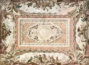 Design for a Ceiling-Painting, Netherlands by Unbekannt