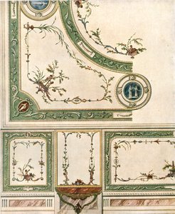 Design for ceiling decoration, Italy by Unbekannt