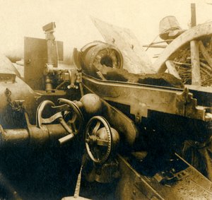 Destroyed Cannon