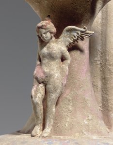 Detail (Canosan polychrome pottery oinochoe, Apulia, c. early 3rd century BC) by Unbekannt