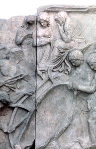 (detail) from the Great Frieze of the Pergamon Altar by Unbekannt
