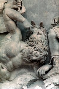 Detail from the Great Frieze of the Pergamon Altar