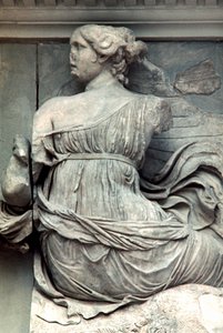 Detail from the Great Frieze of the Pergamon Altar by Unbekannt