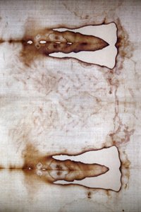 (detail) Shroud of Turin in Basilica di Maria Ausiliatrice, Turin, Italy by Unbekannt