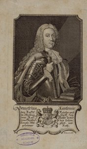 Dimitrie Cantemir, 1673-1723, 1771
