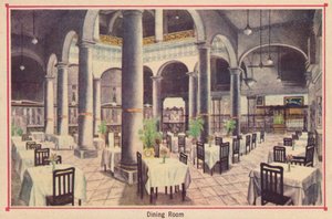 Dining Room - Hotel Florida - Havana - Cuba by Unbekannt