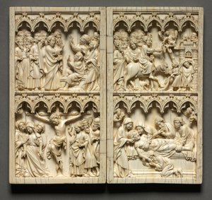 Diptych with Scenes from the Life of Christ (detail)