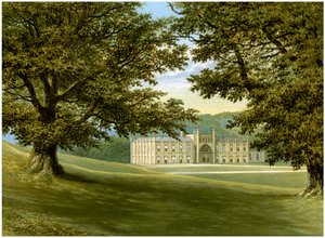 Donington Castle, Leicestershire, home of the Abney-Hastings family