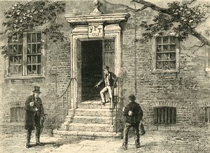 Doorway in Staples Inn by Unbekannt