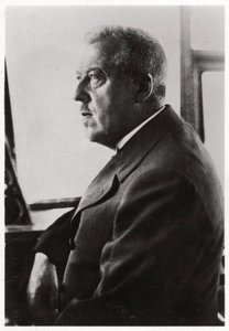 Dr Hugo Eckener, manager of the Luftschiffbau Zeppelin by Unbekannt