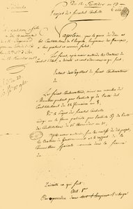 Draft of the Reestablishment of the Gregorian Calendar by Unbekannt