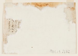 Page of a Sketchbook; Apollo and Aurora