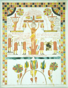 Drawing of the Crucifixion, 1800 by Unbekannt