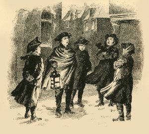 During the Winter Months the Scholars Were Sent Out to Sing in the Streets by Unbekannt