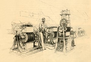 Dynamo-Electric Machines, Worked by Steam, and Producing Magneto-Electricity, 1882 by Unbekannt