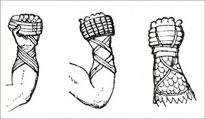 Early Boxing Gloves by Unbekannt