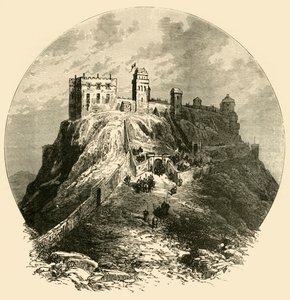 Edinburgh Castle, As It Was Before the Siege of 1573 by Unbekannt