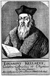 Edward Kelley, Astrologer and Alchemist by Unbekannt