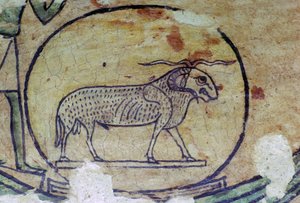 Egyptian Painting of Amon as a Ram