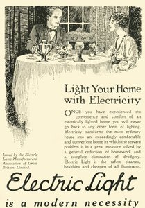 Electric Light is a modern necessity