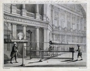 Electrostatic Experiments: An experiment with lightning conductors by Unbekannt