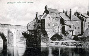 Elvet Bridge, Durham, 1905 by Unbekannt