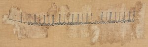 Embroidered Cotton Tiraz, 991-1031 by Unbekannt
