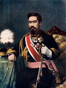 Emperor Meiji of Japan by Unbekannt