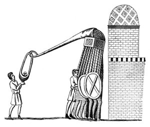 Engine for Throwing Stones, 1870 by Unbekannt