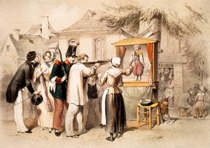 Engraving of a Shooting Range by Unbekannt
