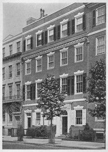Entrance front, house of Miss Anne Morgan, Sutton Place, New York City