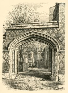 Entrance to Westons Yard, 1911