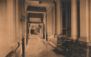 Entrance to the Cuban Embassy in Brussels, Belgium, 1927