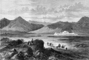 Entrance to the Khyber Pass and Fort of Jamrood, Afghanistan, 1878 by Unbekannt