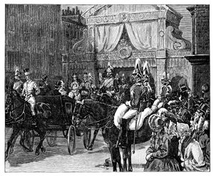 Entry of the Princess Alexandra into London