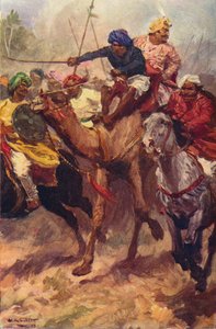 Escape of Suraja Dowla from Plassey