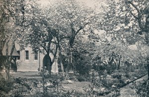 Example of orchard garden, originally laid out by William Morris