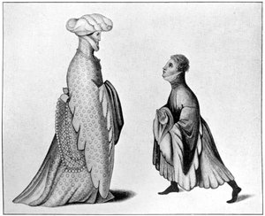 Examples of the Houppelande
