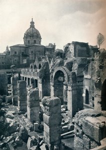 Excavations of the Forum of Julius Caesar at Rome, c. 1932