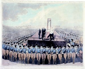 Execution of Louis XVI by Unbekannt