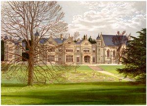 Exton House, Rutland, Home of the Earl of Gainsborough by Unbekannt