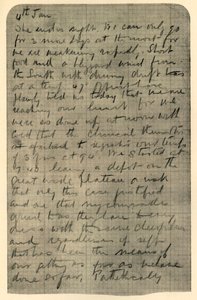 Facsimile of Page of Shackleton