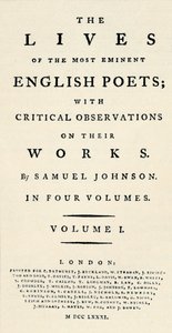 Facsimile Title-Page Reduced of Johnson