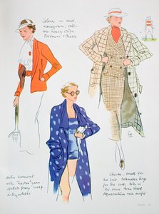 Fashion Illustration by Unbekannt