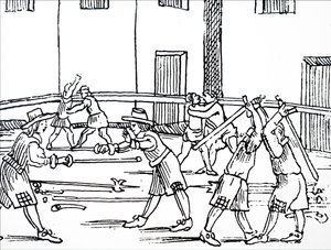 Fencing Practice by Unbekannt