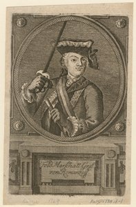 Field-Marshal Count Pyotr Alexandrovich Rumyantsev-Zadunaisky, 1770 by Unbekannt