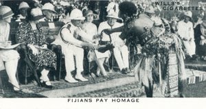 Fijians Pay Homage by Unbekannt